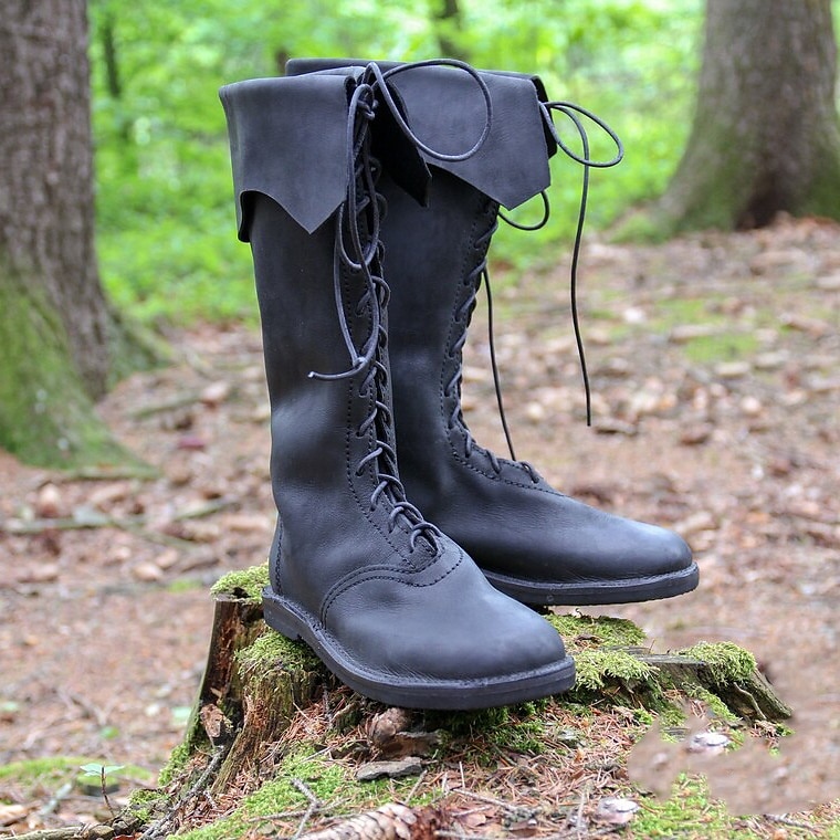 Středověké Renesanční Boty Pánské Unisex Keltské Pirát Steampunk předvečer Všech svatých Karneval Plesová maškaráda Večírek LARP Ren Faire Dospělé Boty 2025 - $54.99 –P2