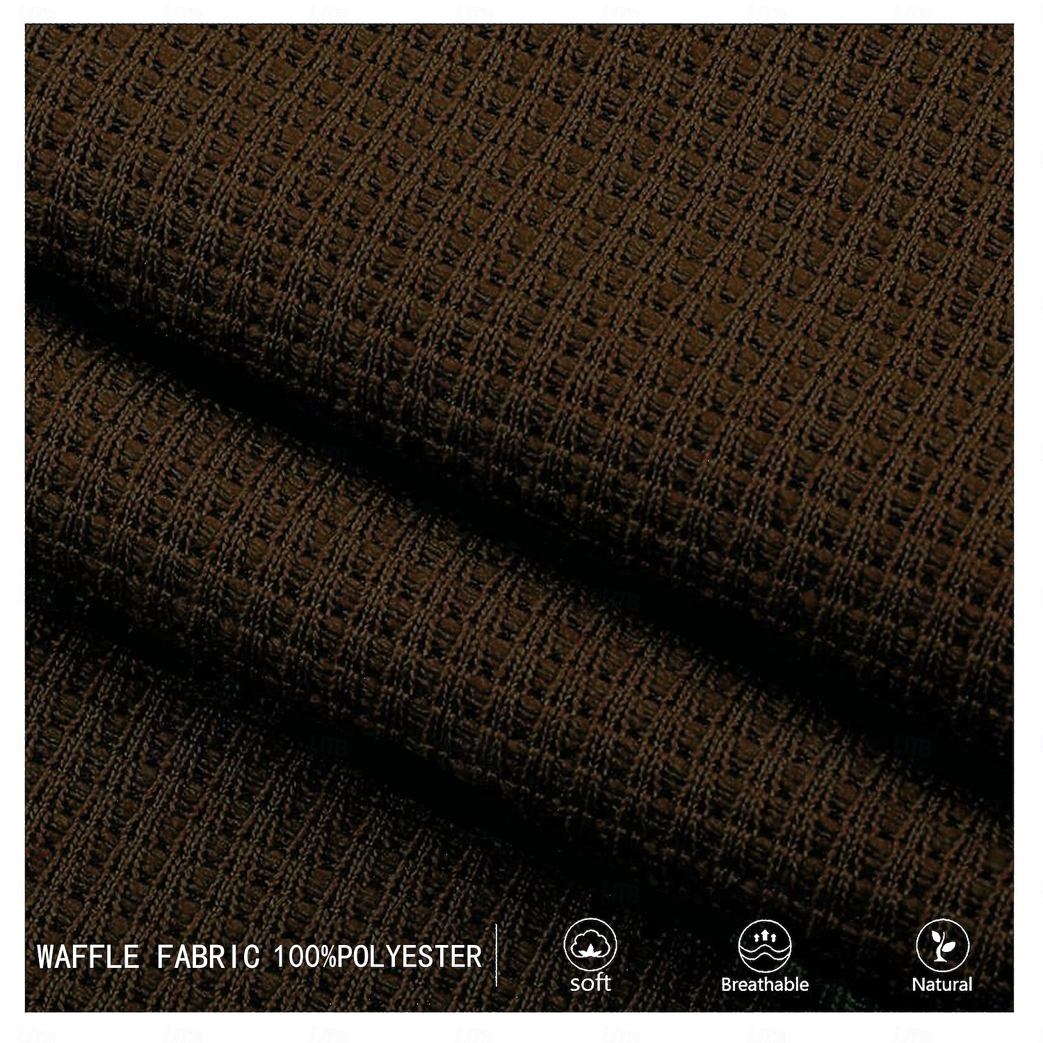 Voor heren Ruitjes Wafel Poloshirts Golfshirt Lange mouw Poloshirt Overhemden met kraag Vintage Casual Vakantiekleding Formele kleding Festivalkleding Knop 3D-afdrukken Lente Herfst Winter Bruin 2026 - $25.99 –P3