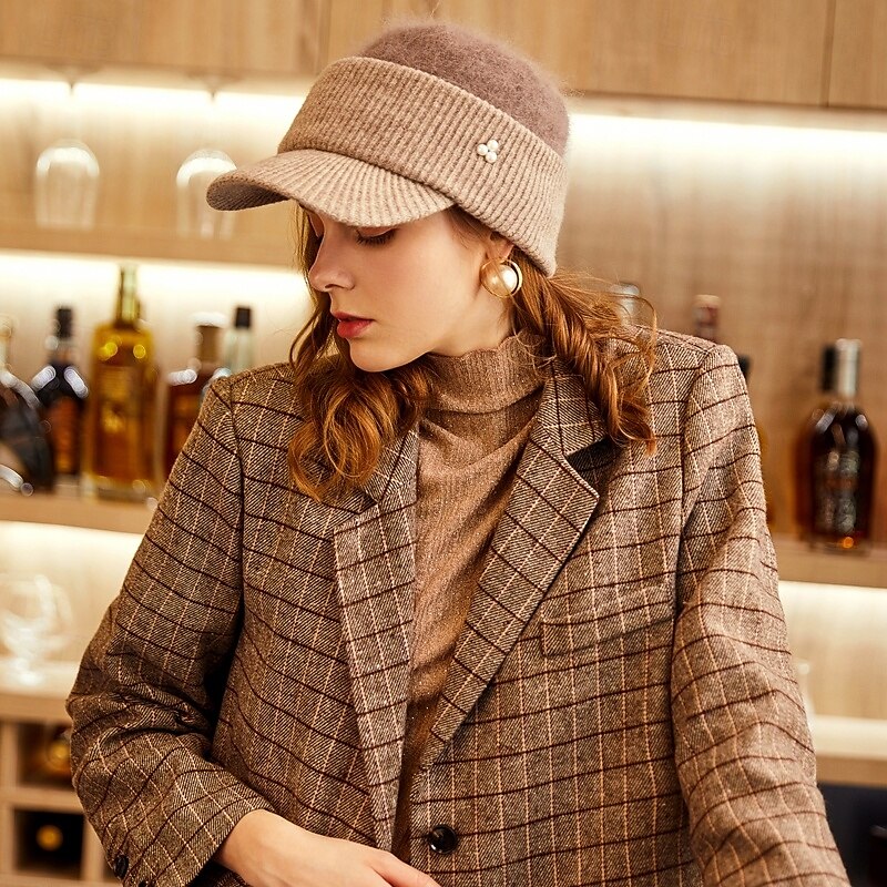 cappelli lana fibra cappello floscio cappello da sole casual festa semplice classico con giunture copricapo copricapo del 2025 a $22.99 –P6