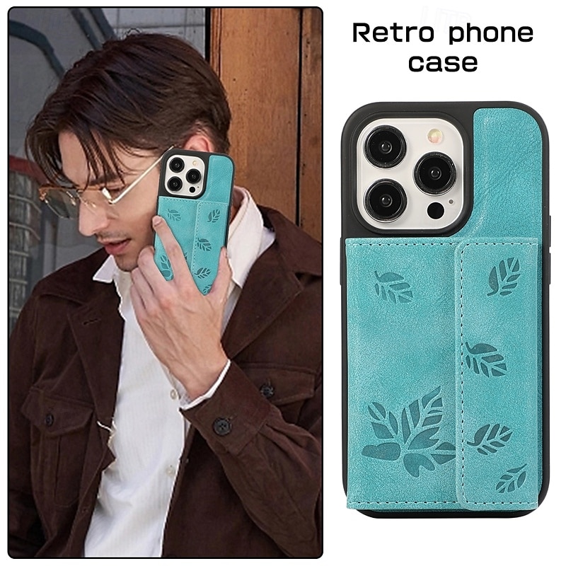 Phone Case For iPhone 16 Pro Max Plus iPhone 15 Pro Max Plus iPhone 14 13 12 Pro Max Plus iPhone 14 Pro Max iPhone 14 Pro Max Plus iPhone 13 12 Pro Max Back Cover with Stand Holder Card Slot 2025 - $18.99 –P12