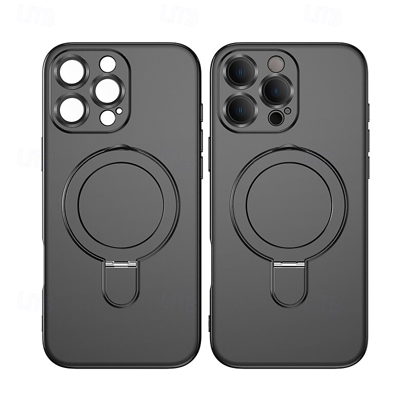 2025年 電話 ケース 用途 iPhone 16 Pro Max プラス iPhone 15 プロマックスプラス iPhone 14 13 12 Pro Max Plus iPhone 14 Pro Max iPhone 13 12 Pro Max バックカバー スタンド付き 磁石バックル ワイヤレス充電をサポート レトロ風 TPU  コレクション – $17.99 –P4
