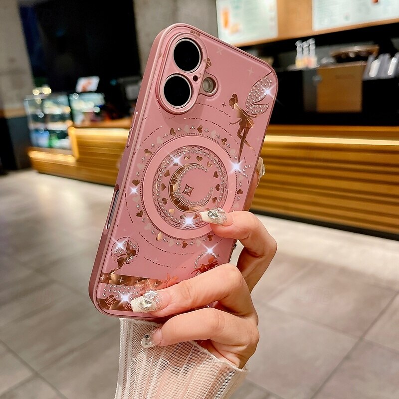 teléfono Funda Para iPhone 16 Pro Max Plus iPhone 15 Pro Max Plus iPhone 14 13 12 11 Pro Max Plus iPhone 14 Pro Max iPhone 13 12 11 Pro Max Funda Trasera Magnética Soporte de carga inalámbrica con 2025 - $18.99 –P5