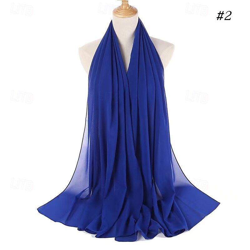 Mother's Wraps Elegant Voiles & Sheers Sleeveless Illusion Sleeve Chiffon Wedding Wraps With Ruffles For Party Summer 2025 - $52.99 –P2