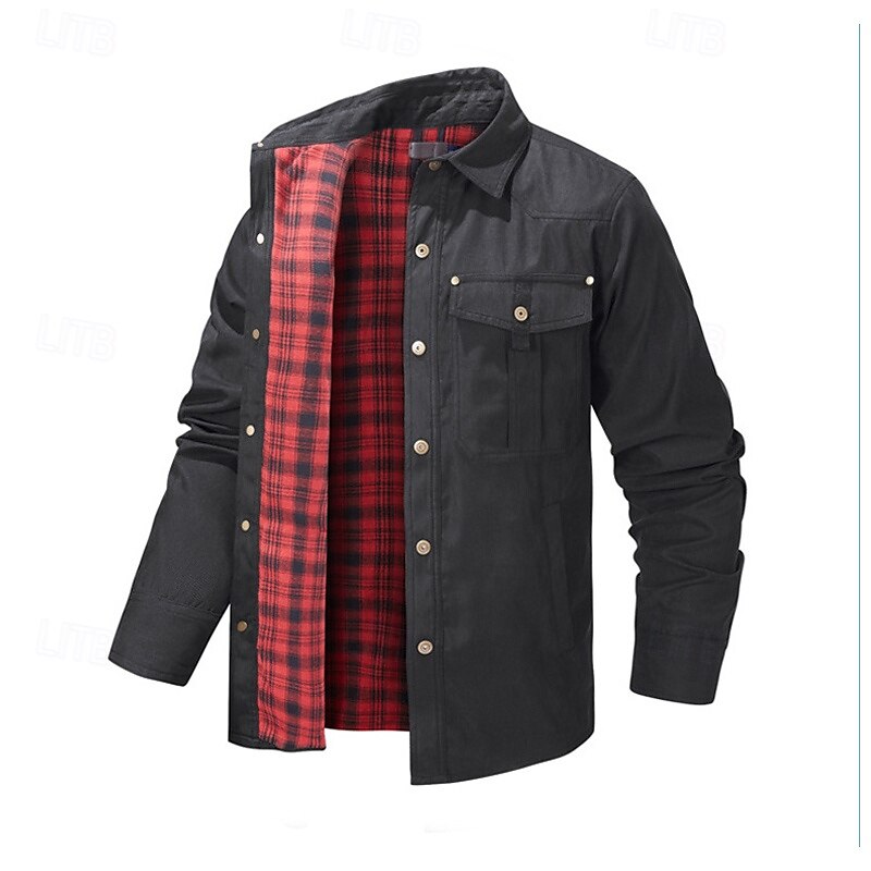 Hombre Chaqueta Cortavientos Al aire libre Resistente al Viento Cómodo Trajes de senderismo Ropa de senderismo Primavera Otoño Chaqueta Paravientos Color sólido Negro Azul Marrón 2025 - $50.99 –P11
