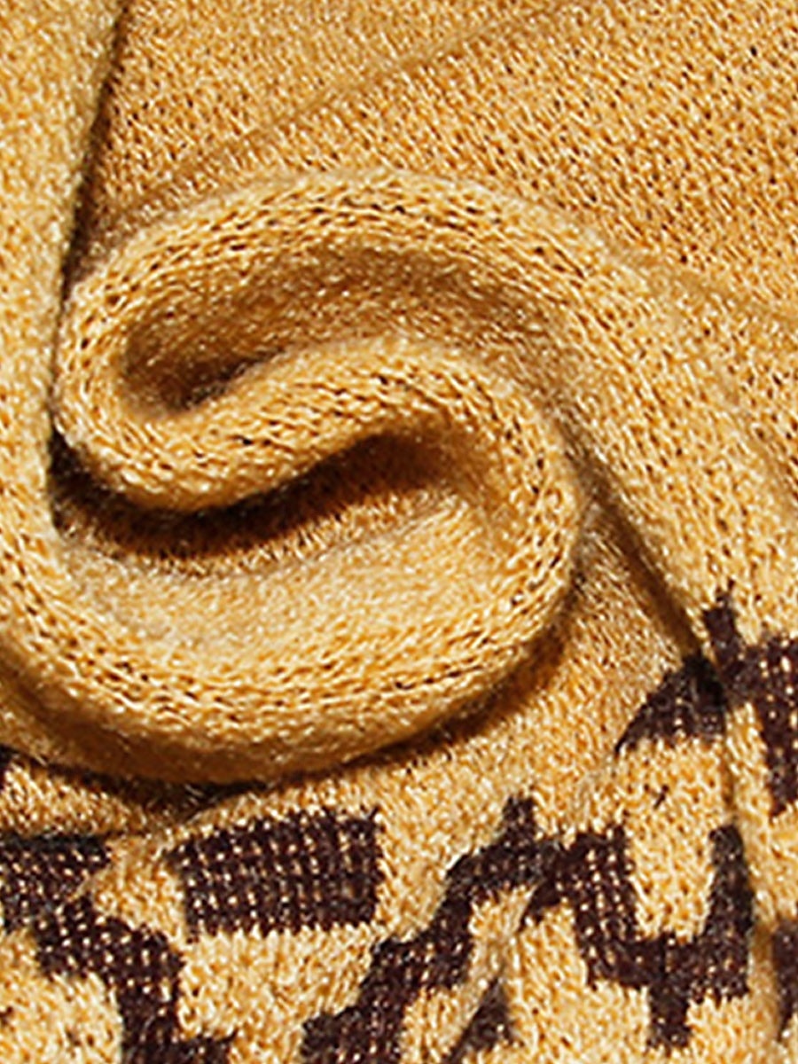 Per donna Felpa Pullover Maglione Coprispalle Informale Morbido Rombi A coste A collo alto Nappa Lavorato a maglia Bordo in pelliccia sintetica Manica a 3/4 Maglie lunghe Maglia Esterno Giornaliero del 2025 a $34.99 –P6