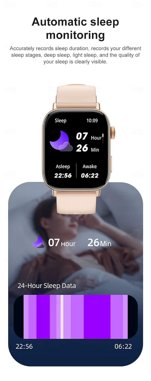 696 P93 Smart Watch 1.393 inch Smart Band Fitness Bracelet Bluetooth Pedometer Call Reminder Sleep Tracker Compatible with Android iOS Women Men Hands-Free Calls Message Reminder IPX-0 38mm Watch Case 2025 - $42.99 –P9