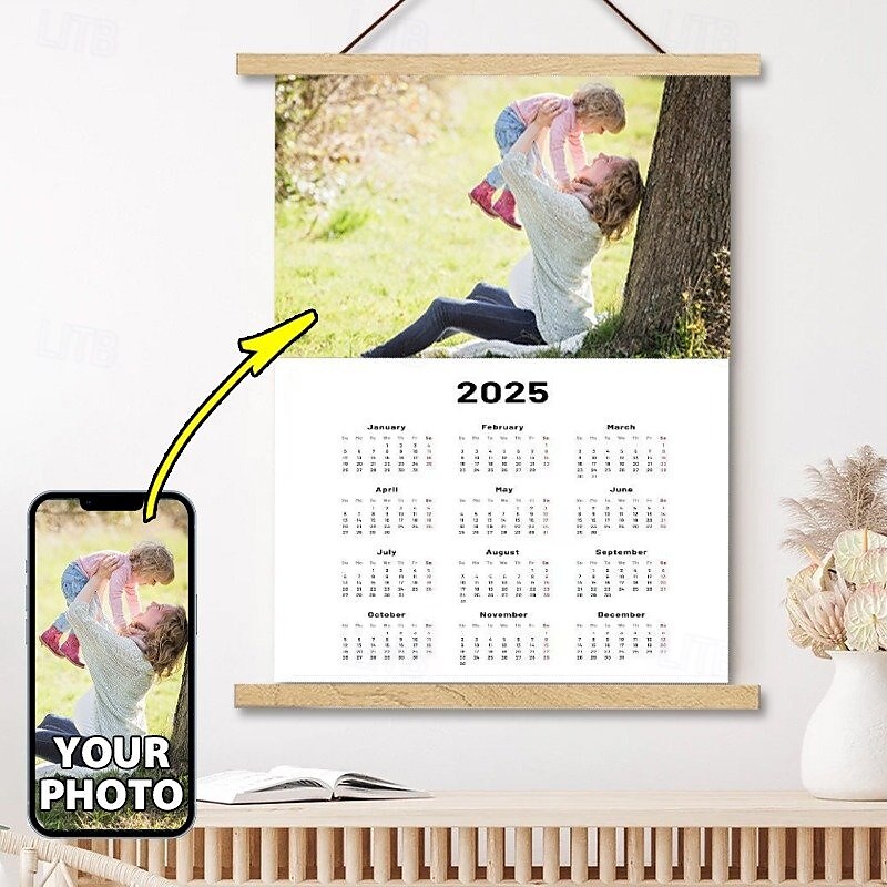 poster personalizzati del calendario 2025 con appendini stampe su tela e poster da parete poster personalizzati del 2025 a $25.99 –P5