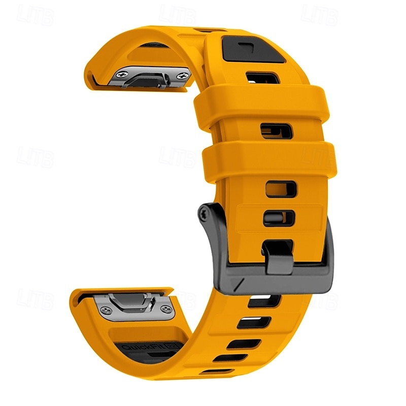 Uhrenarmband für Garmin Fenix 8 47mm 51mm 7X 6 6X Pro Epix Pro Instinct 2X Approach S70 S62 S60 Forerunner 955 945 Epix Marq Descent Quatix 22mm 26mm Silikon Ersatz Gurt Quick Fit Verstellbar 2025 - $22.99 –P4