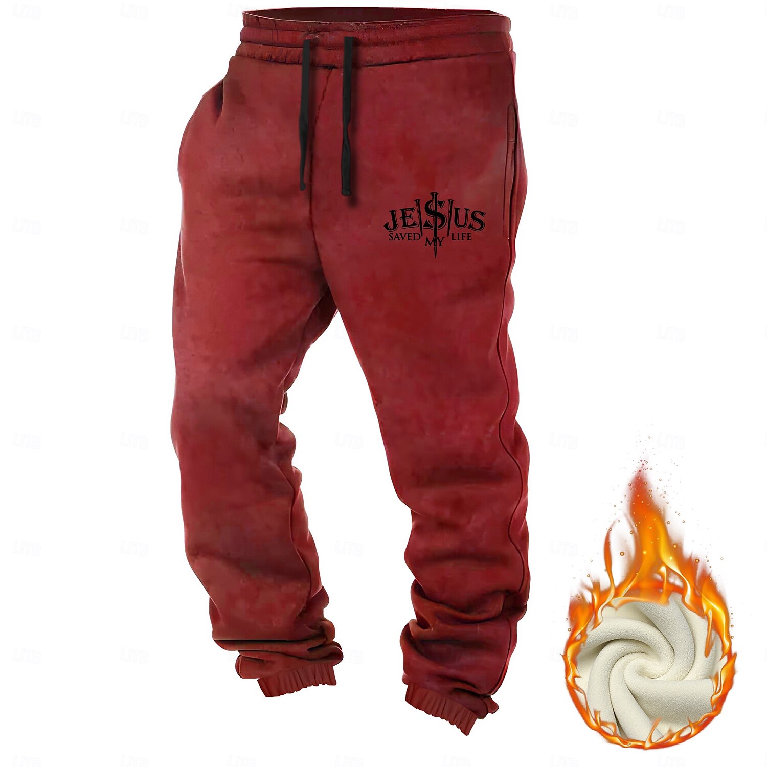 Per uomo Fede pantaloni della tuta Vita normale Informale Formale Strada Da giorno Cerniera Tasche Pantaloni a gamba dritta Estate Primavera Autunno Stampa 3D Nero Bianco Giallo del 2025 a $41.99 –P2