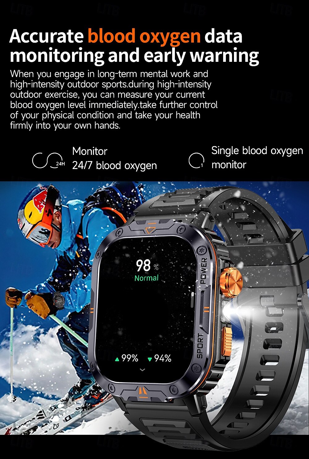 696 NX20 Smart Watch 2 inch Smart Band Fitness Bracelet Bluetooth Pedometer Call Reminder Sleep Tracker Compatible with Android iOS Men Hands-Free Calls Message Reminder IPX-0 45mm Watch Case 2025 - $56.99 –P15