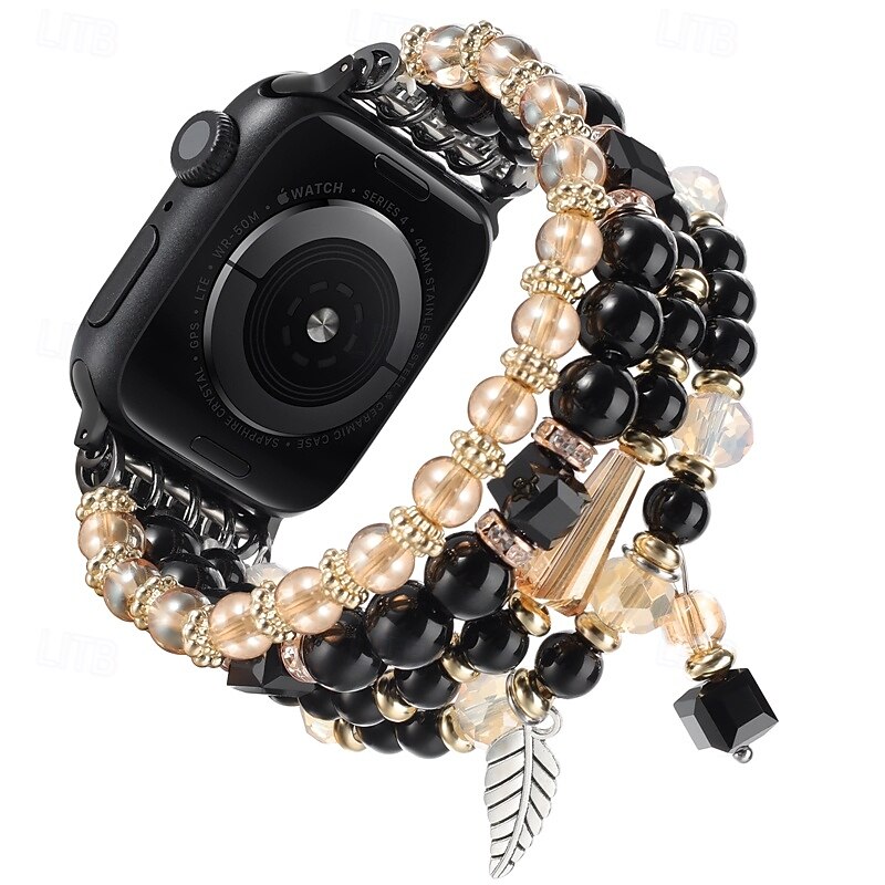 Pulseira Esportiva Compatível com Pulseira Apple Watch 38mm 40mm 41mm 42mm 44mm 45mm 49mm Com Miçangas Ajustável Respirável Contas pulseira de substituição para iwatch Ultra 2 Series 9 8 7 SE 6 5 4 3 de 2025 por $12.99 –P11