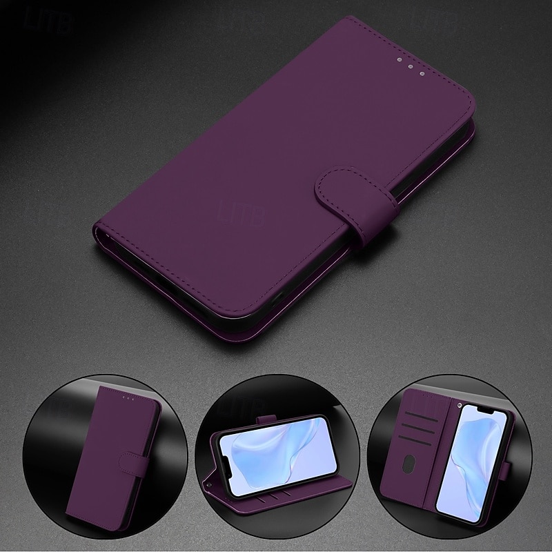 Phone Case For iPhone 16e Pro Max Plus iPhone 15 Pro Max Plus iPhone 14 13 12 11 Pro Max Plus iPhone 14 Pro Max iPhone 13 12 11 Pro Max Flip Cover with Stand Holder Magnetic Support Wireless Charging 2025 - $16.99 –P20