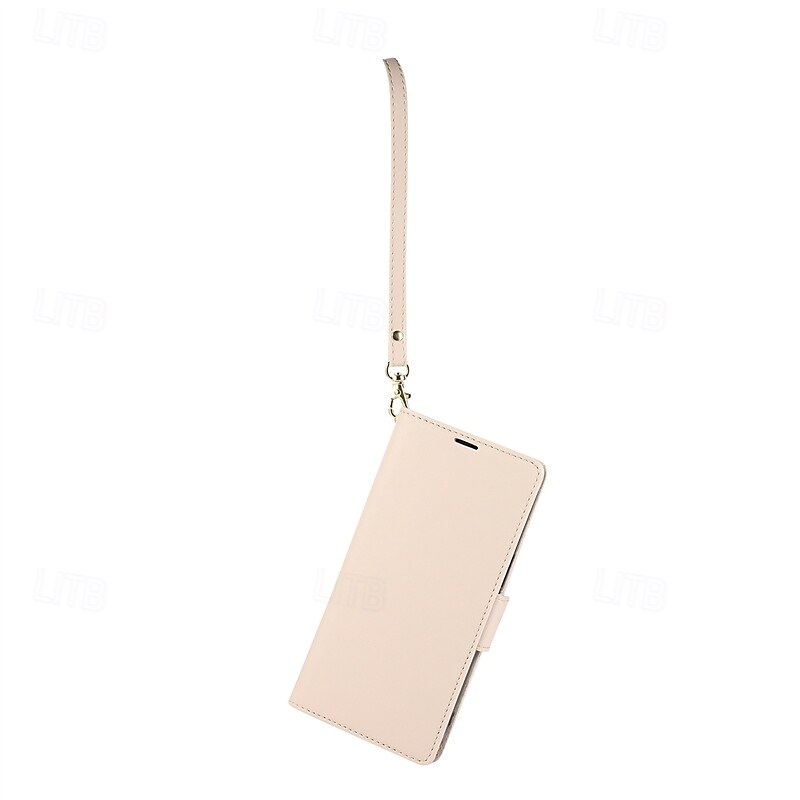 Phone Case For S24 S24 Ultra Plus S24 FE S23 S22 S21 S20 Ultra Plus FE A55 A35 A25 A15 5G A14 A34 A73 A53 A33 A72 A52 A42 A12 Back Cover with Stand Holder with Wrist Strap Card Slot Retro TPU PU 2025 - $16.99 –P14