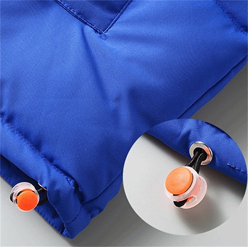 Men's Puffer Vest Padded Gilet Quilted Vest Daily Date Vacation Fashion Casual Fall & Winter Pocket Polyester Warm Comfortable Color Block Zipper Stand Collar Regular Fit Black Yellow Red Royal Blue 2025 - $36.99 –P14