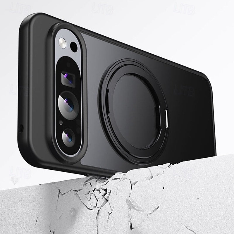 telefon Carcasă Pro Pixel 9 Pro Pixel 9 Pro XL Pixel 8 Pro Pixel 8 Pixel 9 Zadní kryt se stojánkem Magnetické Podpora bezdrátového nabíjení Retro TPU Akrylát 2025 - $22.99 –P3