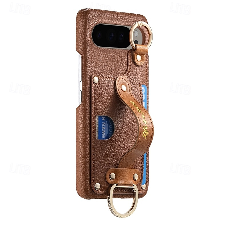 telefon fodral Till Pixel 9 Pro XL Pixel 8 Pro Pixel 8 Pixel 9 Pixel 7 Pixel 7 Pro Pixel 6 Pixel 6 Pro Skal med stativ med handledsrem Kortplats Kontor / företag TPU PU läder 2025 - $18.99 –P8