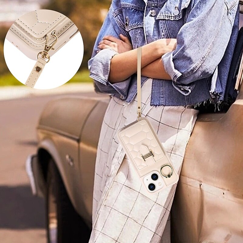 puhelin Etui Käyttötarkoitus iPhone 16 Pro Max Plus iPhone 15 Pro Max Plus iPhone 14 13 12 11 Pro Max Plus iPhone 14 Pro Max iPhone 13 12 11 Pro Max Lompakkokorttikotelo Tuella rannehihnalla 2025 - $20.99 –P2