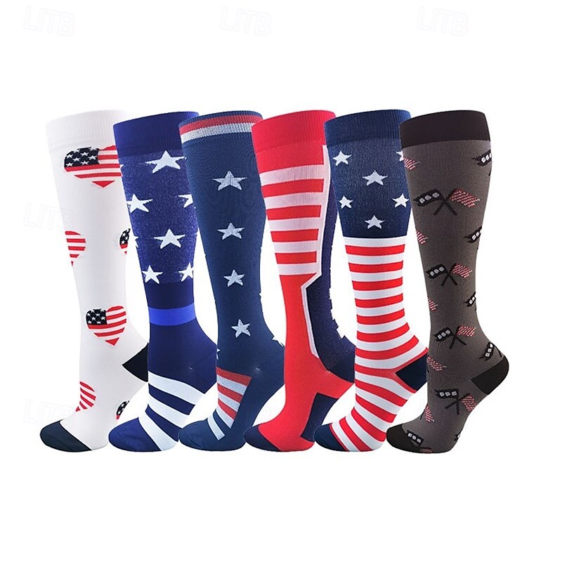 Calcetines de yoga 1 Par Hombre Mujer Calcetines de compresión A prueba de resbalones Transpirable Reductor del Sudor Cómodo Entrenamiento de gimnasio Baloncesto Fútbal Corriendo Correr Deportes 2025 - $5.49 –P1