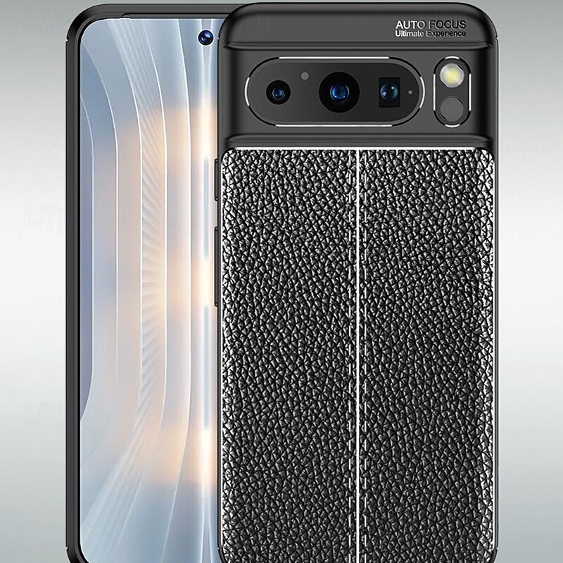 τηλέφωνο tok Για Pixel 8 Pro Pixel 8 Πίσω Κάλυμμα με βάση στήριξης Ανθεκτική σε πτώσεις Ρετρό TPU PU δέρμα 2025 - $13.99 –P6