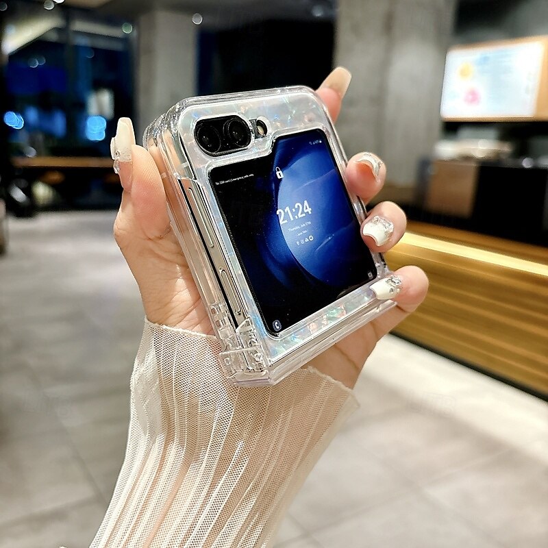 телефон Кейс для Назначение Z-флип 6 Z Flip 5 Z Flip 4 Z Flip 3 Кейс на заднюю панель Защита от удара Ретро ПК 2025 - $13.99 –P13