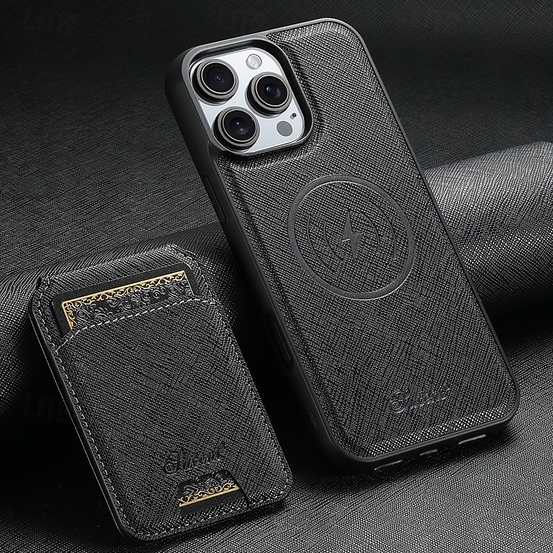 Phone Case For iPhone 16 Pro Max Plus iPhone 15 Pro Max Plus iPhone 14 13 12 Pro Max Plus iPhone 14 Pro Max iPhone 13 12 Pro Max Back Cover with Stand Holder Detachable Magnetic Retro TPU PC PU 2025 - $24.99 –P16
