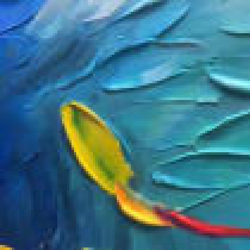 aranyhal olajfestmény 100%-ban kézzel készített nagy koi festmény kézzel festett fal művészet koi halfestés új színes koi művészet koi festmény fali művészet kés művészet festmény lakberendezés dekor 2026 - $101.99 –P3