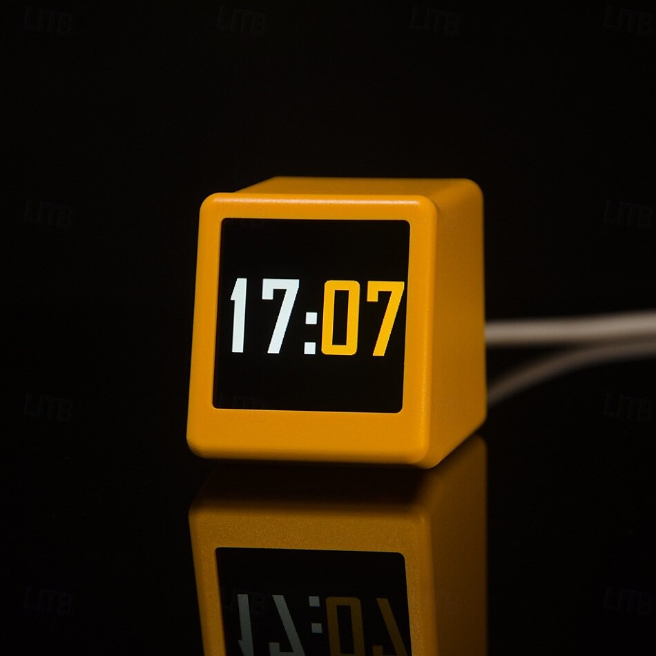orologio portatile intelligente wifi stazione meteo display meteo temperatura umidità orologio decorazioni da tavolo del 2025 a $31.99 –P7