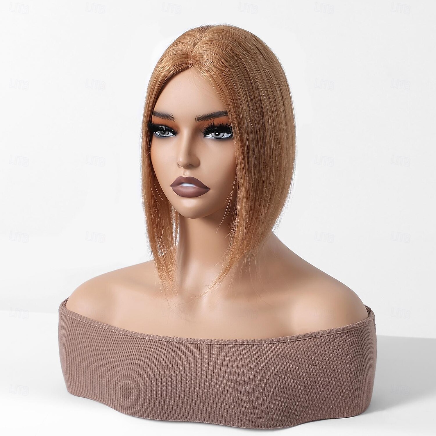 All Human Hair Toupees Straight Full Lace Women / Classic / Easy dressing Party / Party / Evening / Evening Party 2025 - $127.99 –P3