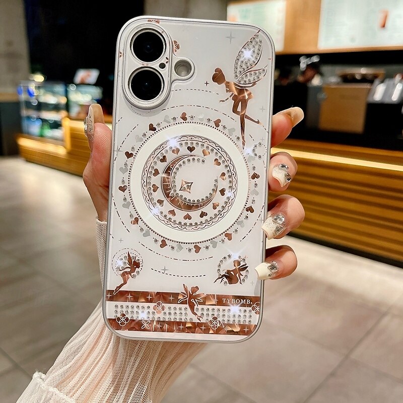 teléfono Funda Para iPhone 16 Pro Max Plus iPhone 15 Pro Max Plus iPhone 14 13 12 11 Pro Max Plus iPhone 14 Pro Max iPhone 13 12 11 Pro Max Funda Trasera Magnética Soporte de carga inalámbrica con 2025 - $18.99 –P3