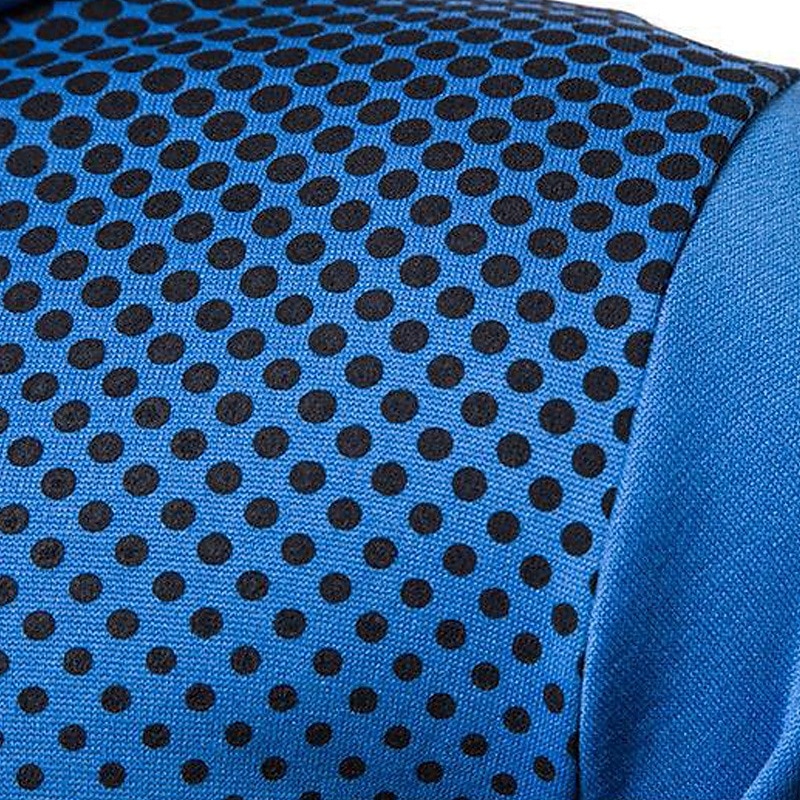 Муж. Спортивный костюм Кулиска Карман Горошек Куртка и спортивные штаны Комплект спортивной одежды Весна Темно-серый Белый Тренировка в тренажерном зале Бег Фитнес Мягкий Дышащий Длинный рукав Спорт 2026 - $21.99 –P5