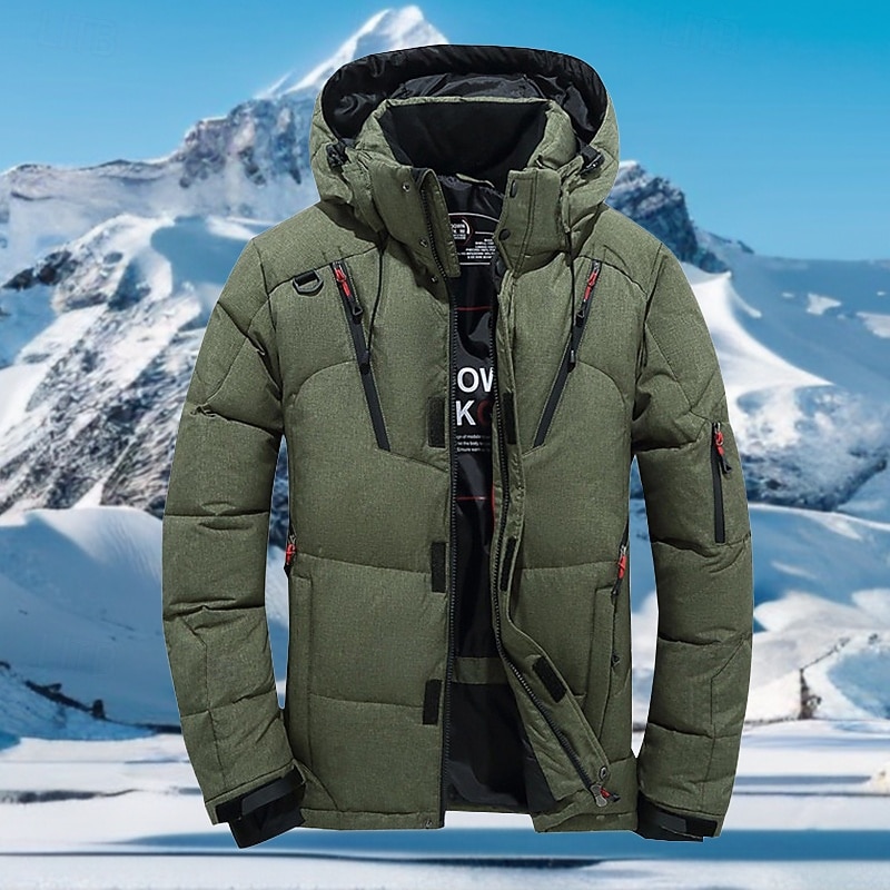 Homens Casaco com capuz Jaqueta de lã para caminhada Inverno Ao ar livre A Prova de Vento Quente Macio Confortável Jaquetas em Velocino Zip Completo Campismo / Escursão / Espeleologismo Viajar de 2025 por $73.99 –P15