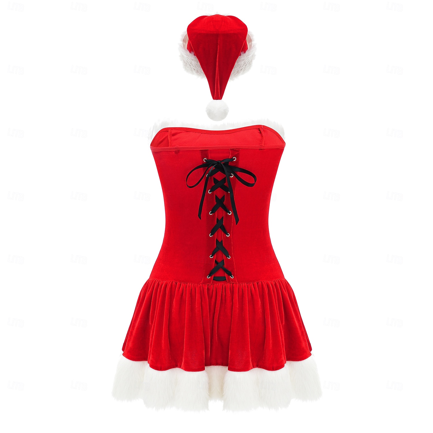Mikulás ruhák Mikulás Mrs.Claus Karácsonyi ruha Mikulás ruhák Szexi jelmezek Mikulás sapka Női Karácsony Álarcos mulatság Szexi Cosplay jelmez Felnőttek Parti Karácsony Ruha Kalap 2025 - $29.99 –P2