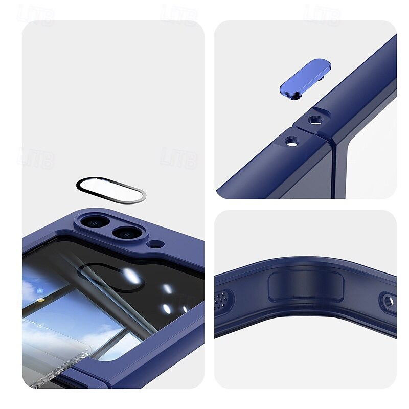 telefono Custodia Per Z Flip 7 Z Flip 6 Z Flip 5 Custodia Portafoglio Resistente agli urti Retrò TPU PC del 2025 a $13.99 –P6