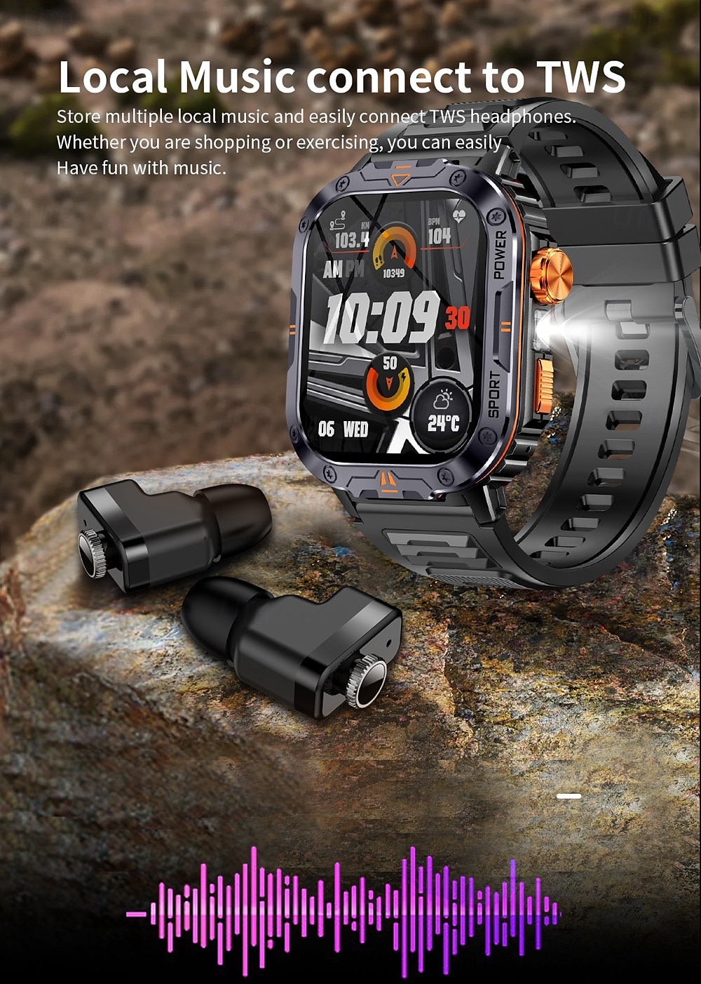 696 NX20 Smart Watch 2 inch Smart Band Fitness Bracelet Bluetooth Pedometer Call Reminder Sleep Tracker Compatible with Android iOS Men Hands-Free Calls Message Reminder IPX-0 45mm Watch Case 2025 - $56.99 –P4