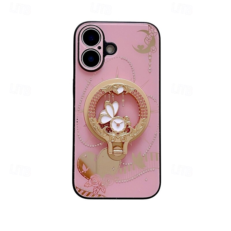 Phone Case For iPhone 16 Pro Max Plus iPhone 15 Pro Max Plus iPhone 14 Pro Max iPhone 14 Pro Max Plus iPhone 13 Pro Max Back Cover with Stand Holder Magnetic Support Wireless Charging Retro TPU PC 2025 - $20.99 –P8