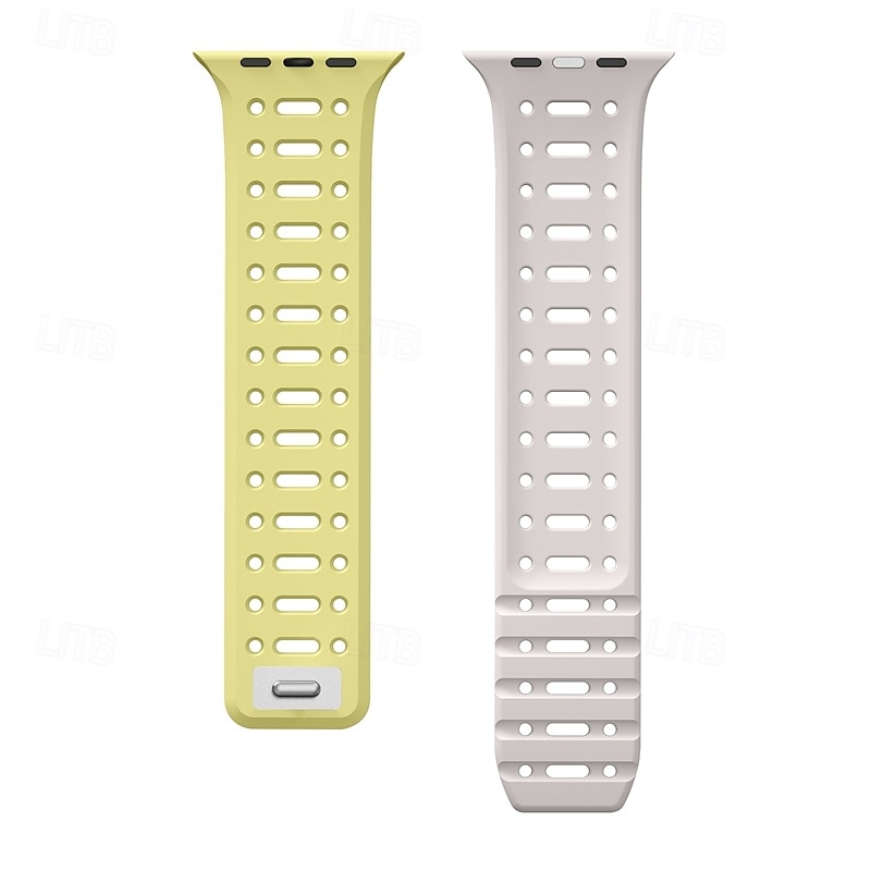 Sportszíj Kompatibilis valamivel Apple Watch óraszíj 38mm 40mm 41mm 42mm 44mm 45mm 49mm Mágneses kapocs Állítható Szilikon Csere óraszíj mert iwatch Ultra 2 Series 9 8 7 SE 6 5 4 3 2 1 2025 - $16.99 –P5