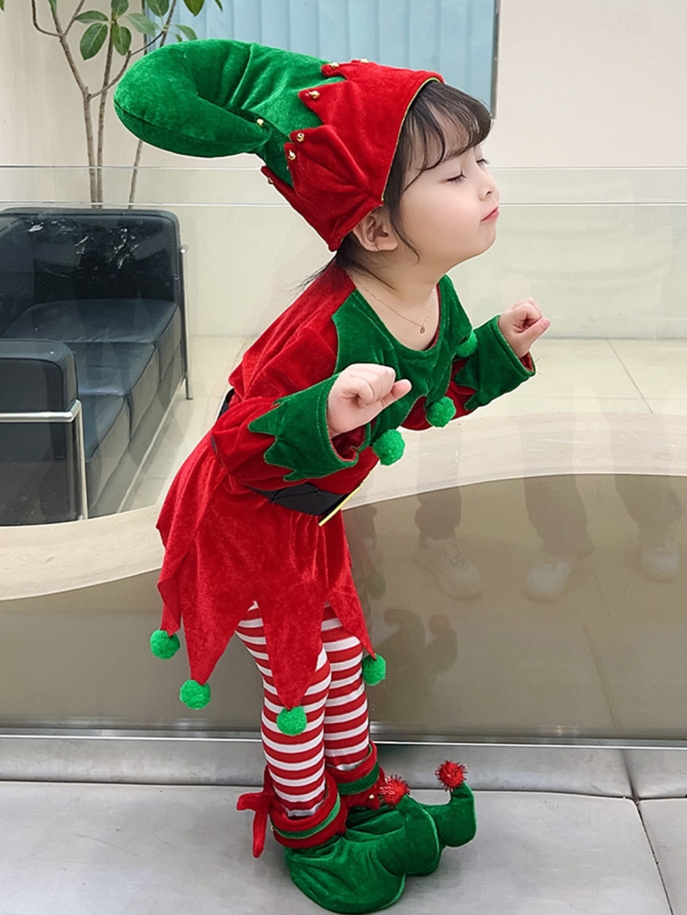 Alv Drakter Julkjole Alvekostyme Cosplay Kostumer Gutt Jente Jul Spesiell Barne Jul Karneval Maskerade Jul Fest Topp Bukser Hatt 2025 - $26.99 –P3