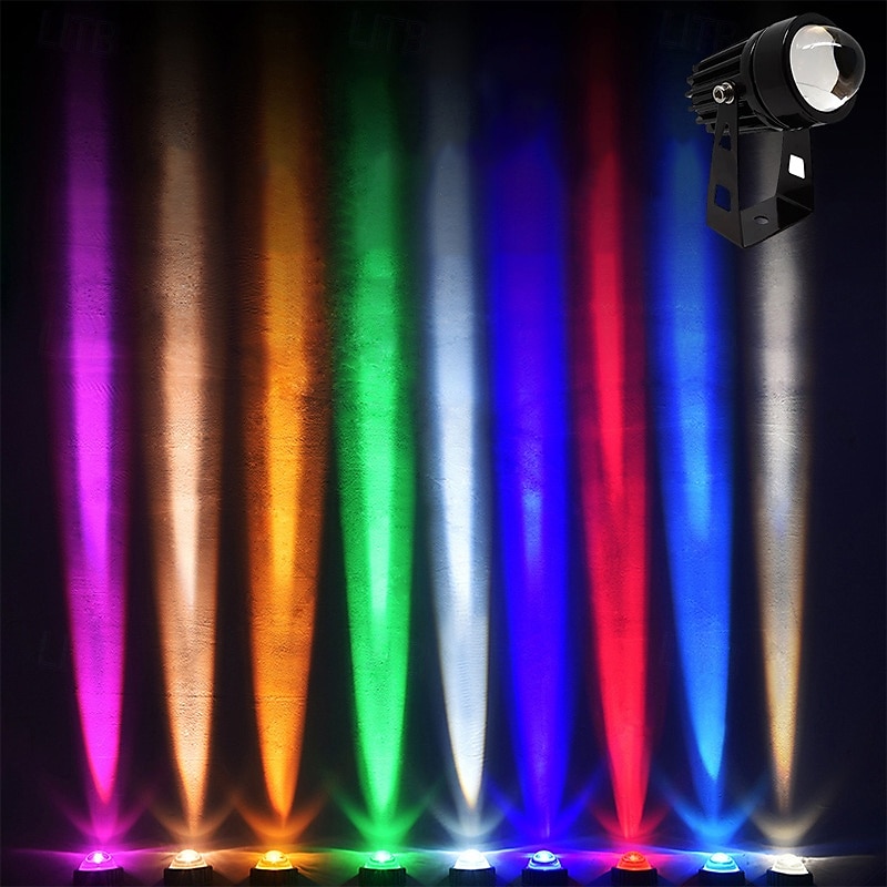 5W venkovní LED reflektor červený zelený modrý RGB osvětlení krajiny IP66 vodotěsné nástěnné světlo pro zahradu a stezky 220V na Halloween 2025 - $11.49 –P9