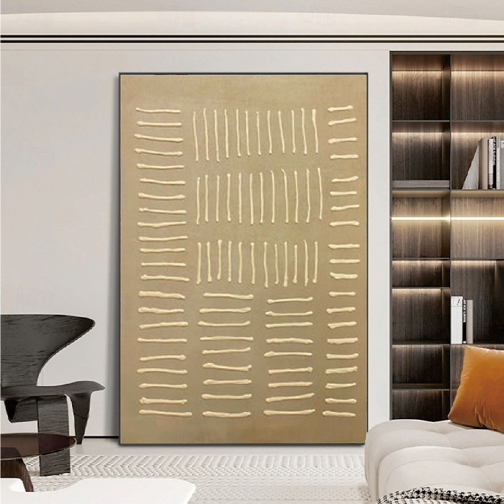 Oil painting Wabi sabi artwork handmade Wall Art Beige Abstract Painting on Canvas hand painted A Pair Beige Texture painting Wall Art Neutral Abstract Wall Art Boho Wal Decor oil painting 2025 - $116.99 –P5