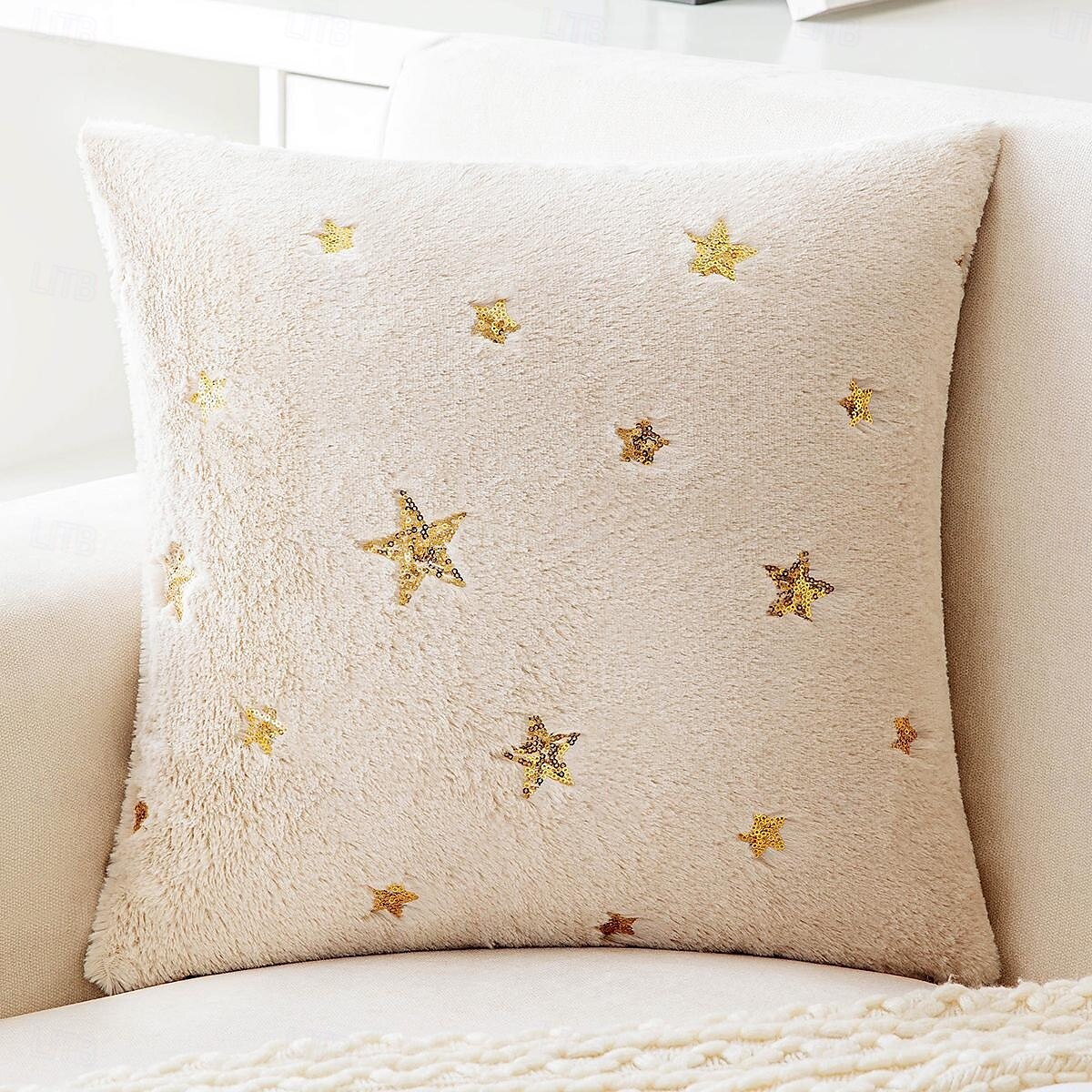 capas de almofada de veludo decorativas estrela 1pc macio quadrado almofada fronha para quarto sala de estar sofá cadeira de 2025 por $13.99 –P3
