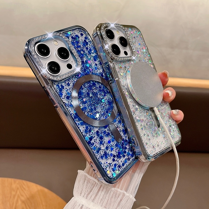 2025年 電話 ケース 用途 iPhone 16 Pro Max プラス iPhone 15 プロマックスプラス iPhone 14 13 12 Pro Max Plus iPhone 14 Pro Max iPhone 13 12 Pro Max バックカバー 磁石バックル ワイヤレス充電をサポート 耐衝撃 レトロ風 TPU PC  コレクション – $17.99 –P3