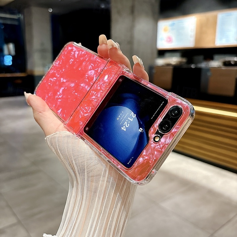 телефон Кейс для Назначение Z-флип 6 Z Flip 5 Z Flip 4 Z Flip 3 Кейс на заднюю панель Защита от удара Ретро ПК 2025 - $13.99 –P5