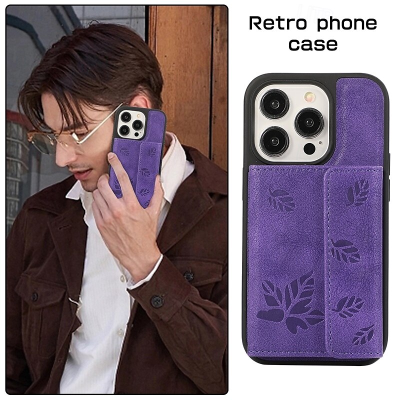 Phone Case For iPhone 16 Pro Max Plus iPhone 15 Pro Max Plus iPhone 14 13 12 Pro Max Plus iPhone 14 Pro Max iPhone 14 Pro Max Plus iPhone 13 12 Pro Max Back Cover with Stand Holder Card Slot 2025 - $18.99 –P5