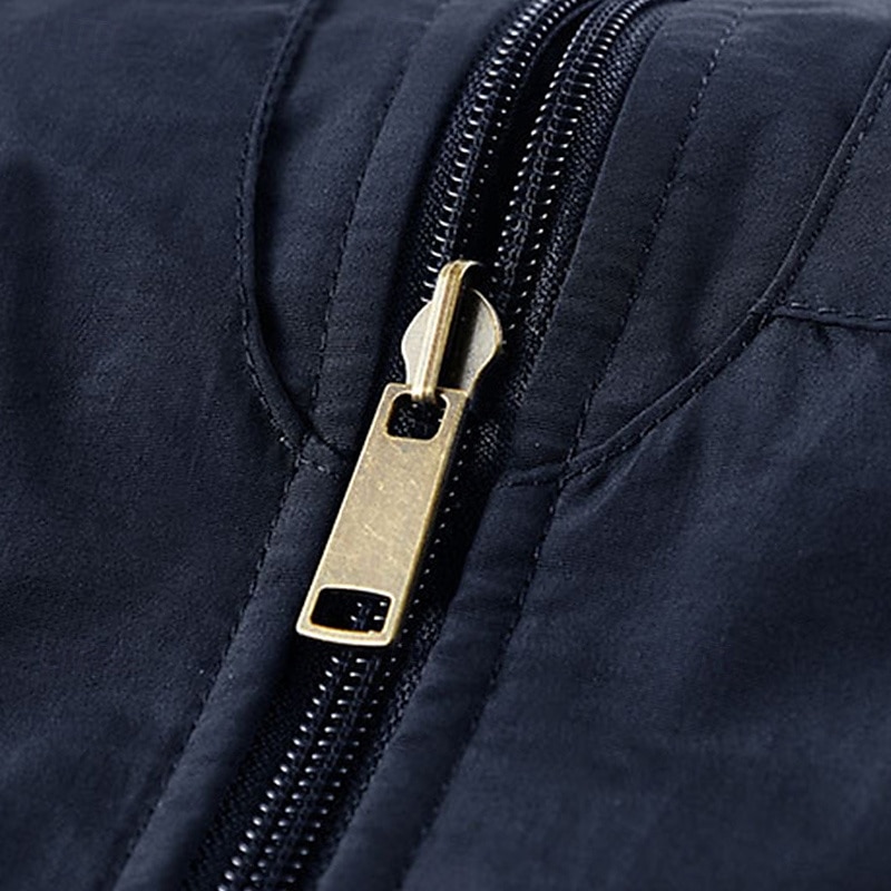 Men's Hiking Vest Hiking Fleece Vest Sleeveless Vest Outdoor Thermal Warm Fleece Lining Comfortable Winter Pocket Polyester Black Army Green Khaki Hunting Fishing Climbing 2025 - $28.99 –P7