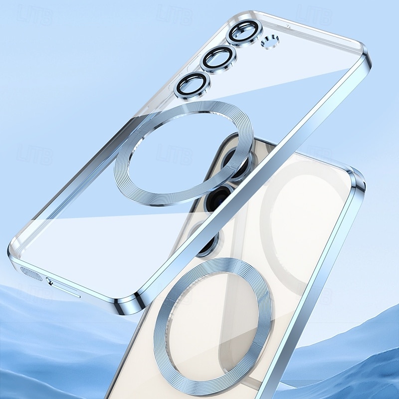 τηλέφωνο tok Για S24 Ultra S24 Plus S24 S24 FE S23 S23 Ultra S23 Plus S25 Ultra Πίσω Κάλυμμα Μαγνητική Υποστήριξη ασύρματης φόρτισης Ανθεκτική σε πτώσεις Ρετρό TPU Επιμετάλλωση 2025 - $13.99 –P2