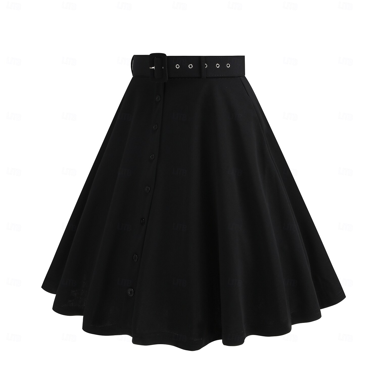 Rétro Vintage Années 1950 Hepburn Jupe Ligne A Femmes Carnaval Nouvel An Mascarade Décontracté Quotidien Enterrement de Vie de Jeune Fille Adulte Jupe de 2025 ? $28.99 –P8