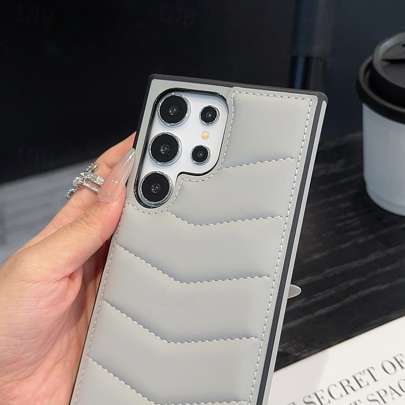 телефон Кейс для Назначение S24 S24 Ultra Plus S23 Ultra Plus S23 S22 S22 Плюс Ультра S25 Ультра Кейс на заднюю панель со стендом Магнитный Поддержка беспроводной зарядки Ретро ТПУ ПК Кожа PU 2025 - $21.99 –P4