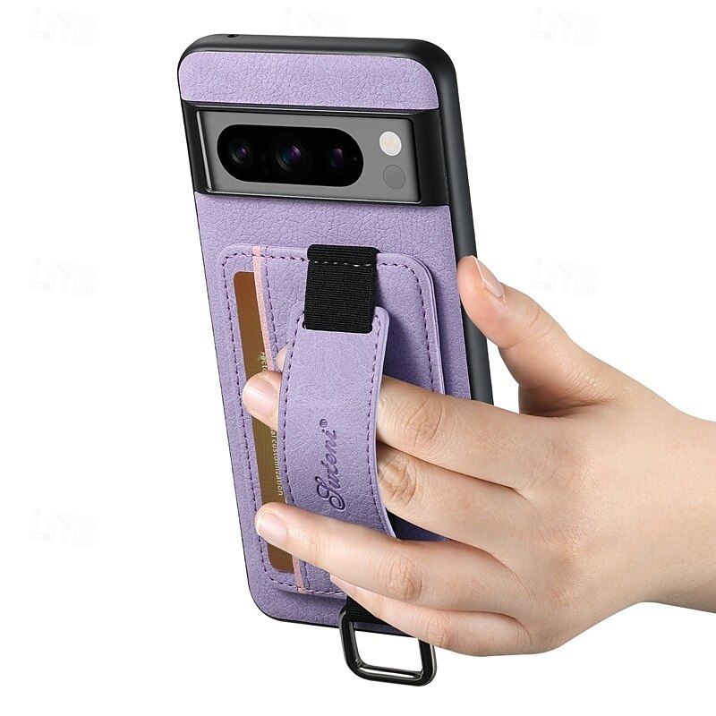 2025年 電話 ケース 用途 ピクセル9プロ ピクセル9プロXL Pixel 8 Pro Pixel 8 ピクセル9 Pixel 7 Pixel 7 Pro Pixel 6 Pixel 6 Pro バックカバー スタンド付き リストストラップ付き カード挿入口 レトロ風 TPU PC PUレザー  コレクション – $19.99 –P8