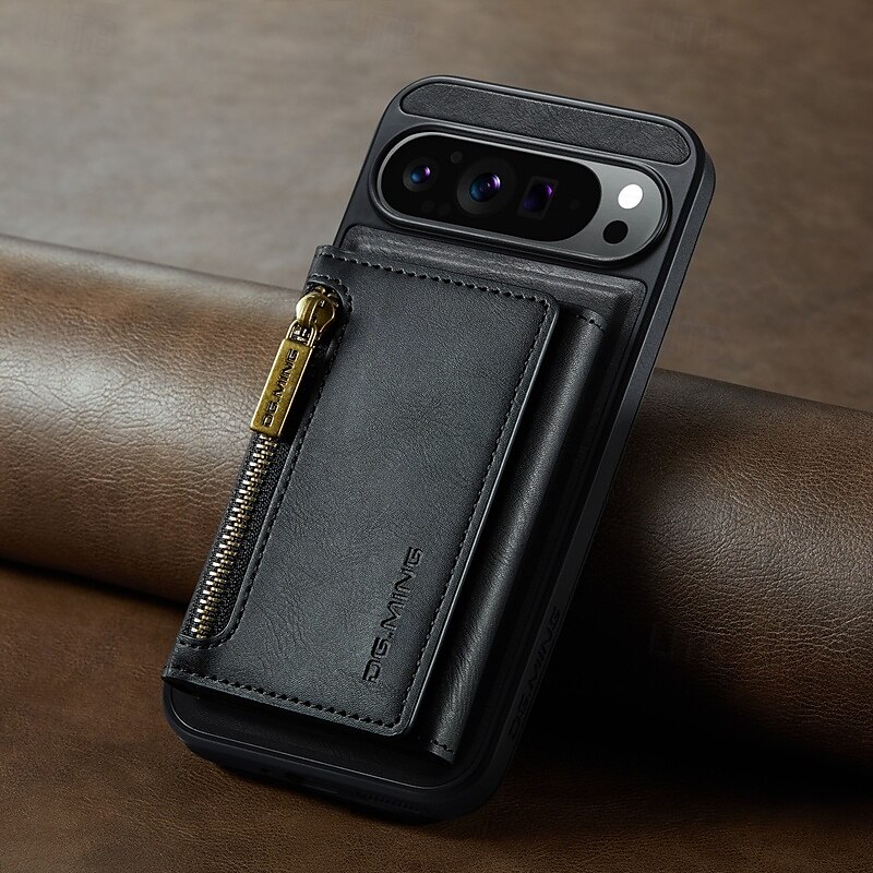 telefon Etui Til Pixel 9 Pro Pixel 9 Pro XL Pixel 8 Pro Pixel 8 Pixel 9 Bakdeksel med stativ Avtagbar Magnetisk Kontor / Bedrift TPU PU lær 2025 - $23.99 –P1