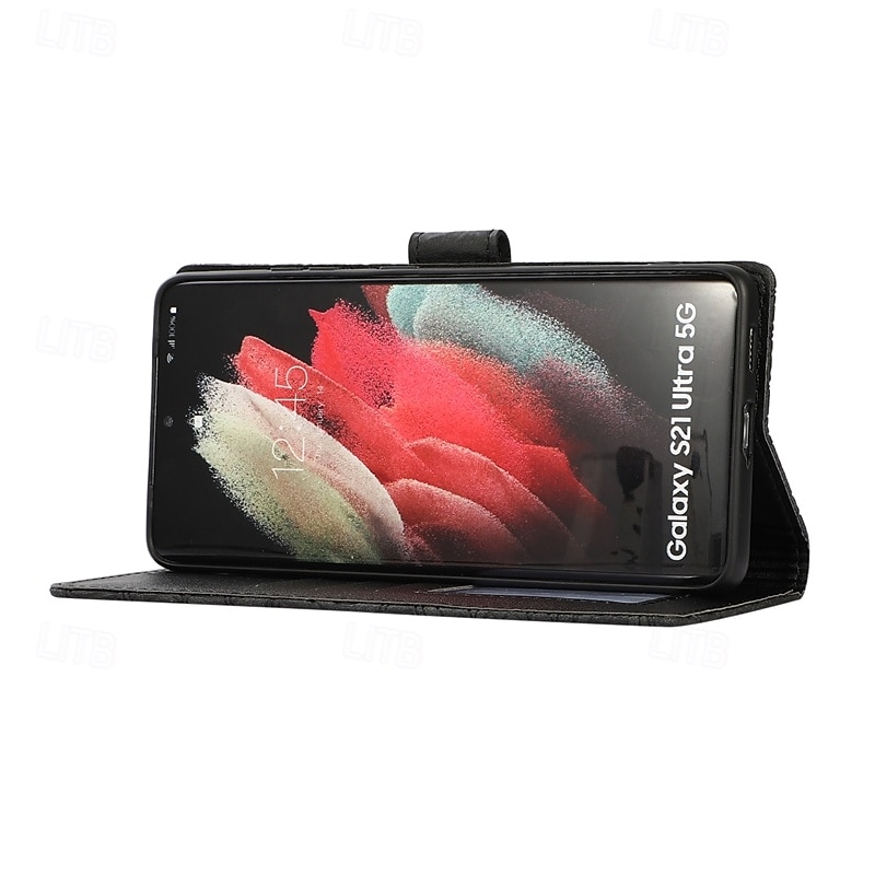 2025年 電話 ケース 用途 S24 S23 S22 S21 Ultra Plus S21 FE A55 A35 A25 A15 5G A54 A34 A14 A72 A52 A42 A32 A22 A12 A02 A71 A51 A31 S20プラス S20ウルトラ S20 A53 A33 A23 A13 フリップカバー スタンド付き リストストラップ付き カード挿入口 レトロ風 TPU PUレザー コレクション – $14.99 –P17